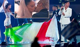 Eurovision 2026, il bacio della catanese Francesca Tocca a Marcello Sacchetta accende il palco: quando la coreografia diventa notizia