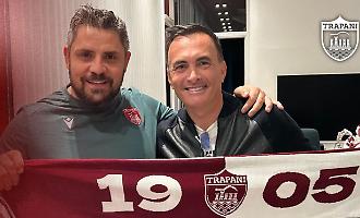 Il nuovo ds granata Luigi Volume con il presidente Antonini