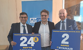 Ryanair apre a Trapani-Birgi: nuova base, 24 rotte e +35% di passeggeri attesi