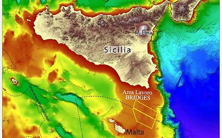 Al via la campagna oceanografica Bridges: alla ricerca del ponte perduto tra Sicilia e Malta
