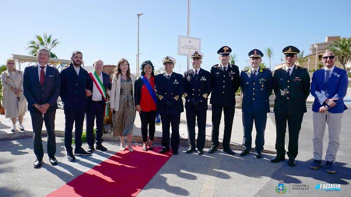 Pozzallo, inaugurato il largo delle Capitanerie di porto