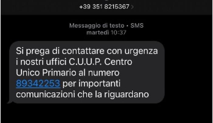 Sms sospetti ai pazienti del Policlinico: "Attenti, è una truffa"