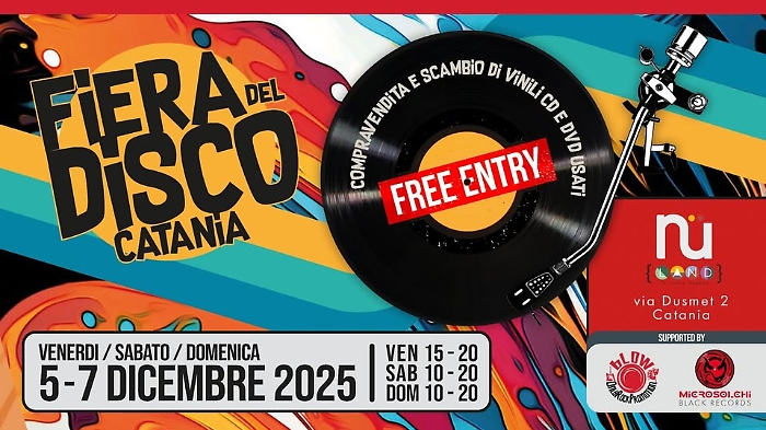 Quando la musica si può toccare con mano: fiera del disco a Nü Land