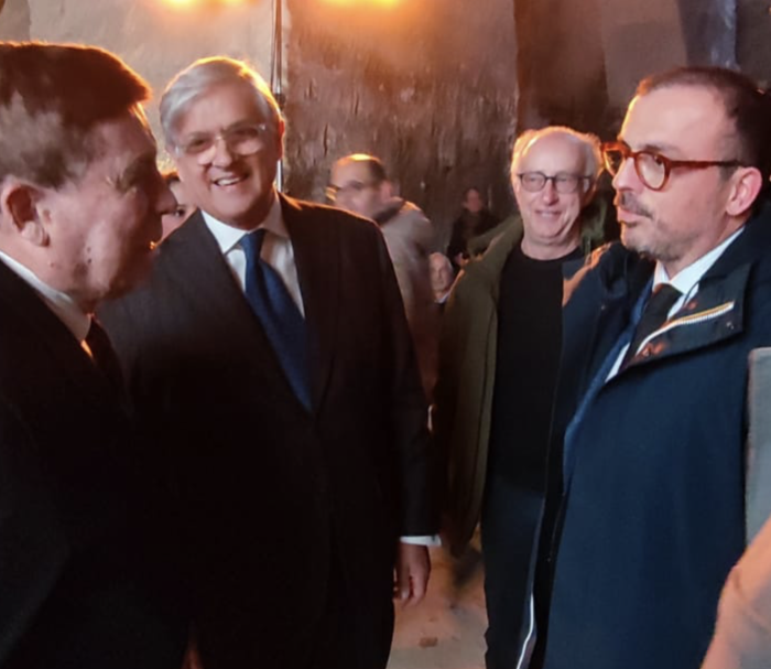 Il maestro Alberto Campo Baeza alla pirrera Sant’Antonio Melilli 