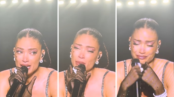 Elodie e l'annuncio in lacrime che spiazza i fan : &laquo;Grazie veramente di cuore, ora mi fermo per un po'&raquo;