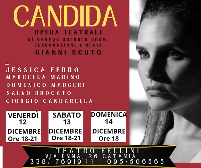 “Candida”, la misteriosa commedia di Shaw al teatro Fellini