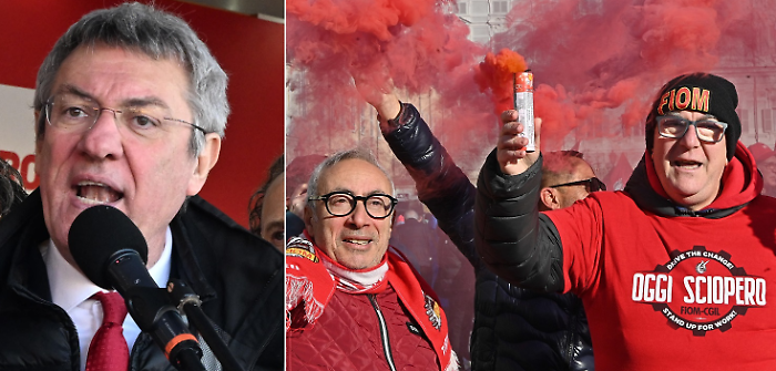 Sciopero Cgil, Landini a Firenze: "Non ci fermano, andremo avanti fino alla vittoria"