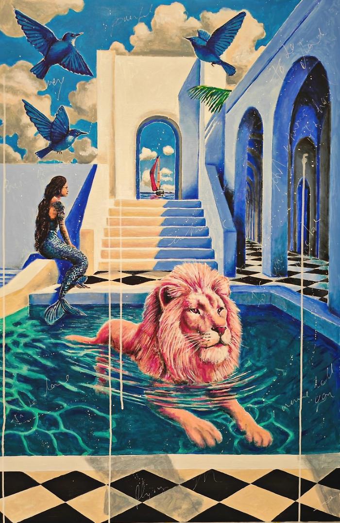 Una delle opere di  Sante Muro