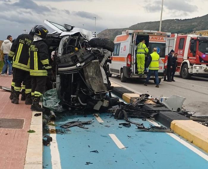 Trapani in lutto: scontro frontale sulla litoranea Dante Alighieri, muore a Palermo Giuseppe Salafia