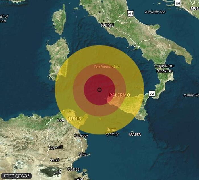 Sicilia, la terra torna a tremare: serie di scosse in mare davanti alle Egadi (fino a 3,9), avvertite a Trapani ed Erice