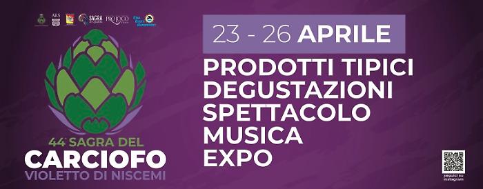 Niscemi riparte con coraggio: la Sagra del Carciofo Violetto &egrave; tradizione, musica e solidariet&agrave;