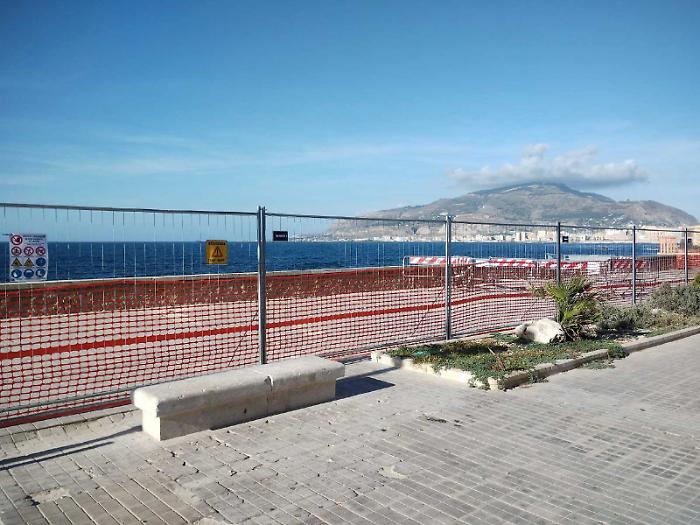 Passeggiata di Trapani a rischio: georadar individua quattro vuoti, area recintata e lavori da settembre